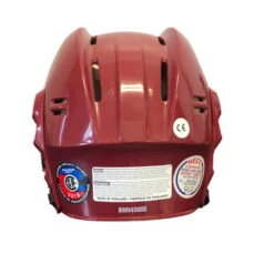 Bauer 4500 - Pro Stock Senior Hockey Helmet - Burgundy -Hockey Stick Man Back