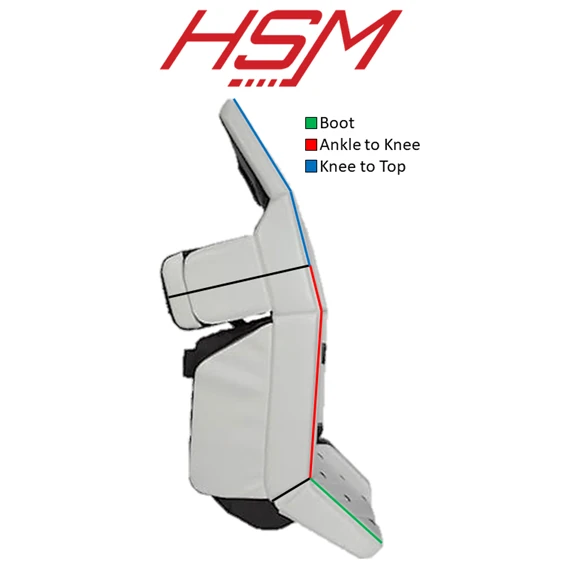 CCM Extreme Flex 5 - Used Pro Stock Goalie Pads (White/Green) 8 CCM Extreme Flex 5 - Used Pro Stock Goalie Pads (White/Green) - Image 6