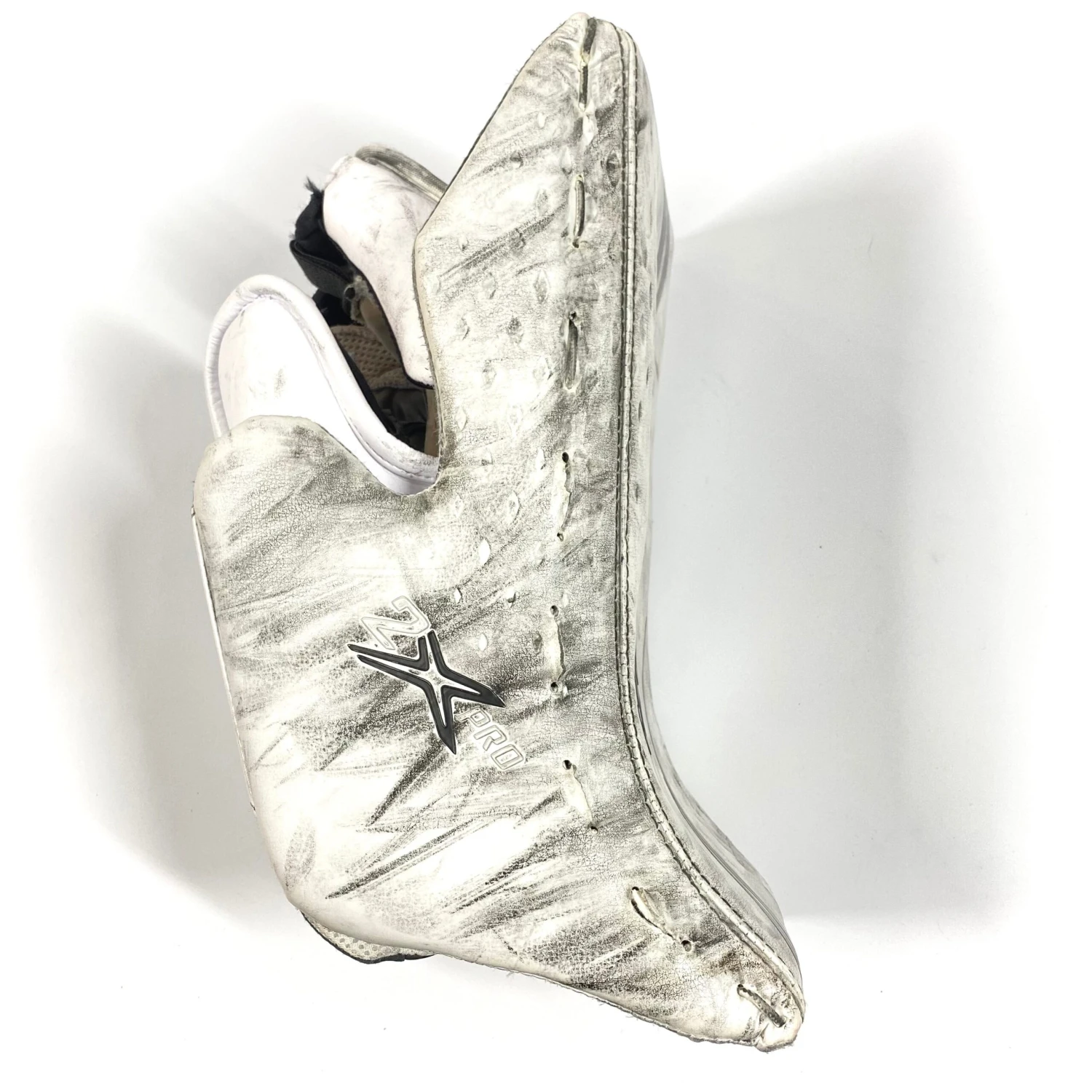 Bauer Vapor 2X Pro - Used Pro Stock Goalie Blocker (White) 4 Bauer Vapor 2X Pro - Used Pro Stock Goalie Blocker (White) - Image 2