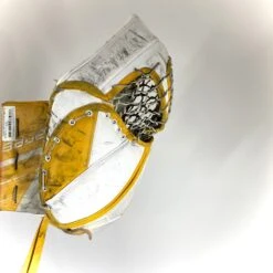 Bauer Supreme UltraSonic - Used Pro Stock Goalie Full Set (White/Yellow) -Hockey Stick Man Photo2023 05 04 21213PM