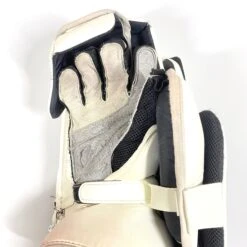 CCM Extreme Flex IV - Used Pro Stock Goalie Pads - Full Set (White/Blue/Red) -Hockey Stick Man Photo2023 05 04 43806PM