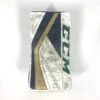 Used CCM Premier II - Pro Stock Goalie Blocker (White/Gold/Navy)