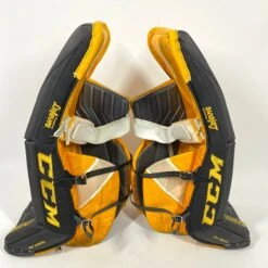 CCM Extreme Flex IV - Used Pro Stock Goalie Full Set (Black/Yellow) -Hockey Stick Man Photo2023 06 13 13344PM