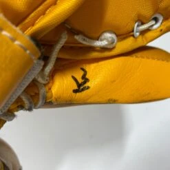 Bauer Vapor 2X Pro - Used Pro Stock Goalie Glove - (Yellow) 11 Bauer Vapor 2X Pro - Used Pro Stock Goalie Glove - (Yellow) -Hockey Stick Man Photo2023 06 14 30856PM