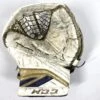 CCM Premier II - Used Pro Stock Goalie Glove (White/Gold/Navy) -Hockey Stick Man Photo2023 06 15 33358PM