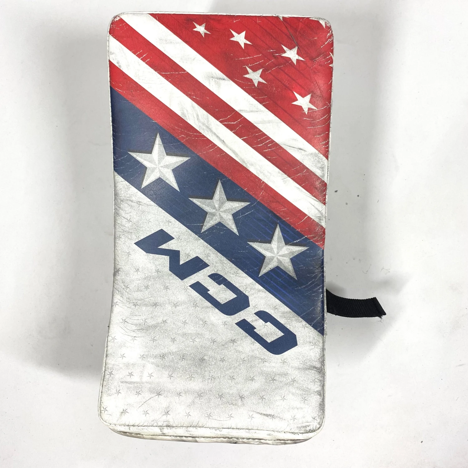 CCM Extreme Flex 6 - Used Goalie Blocker (Red/White/Blue) 3 CCM Extreme Flex 6 - Used Goalie Blocker (Red/White/Blue)