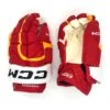 CCM HG12 - NHL Pro Stock Glove - Johnathan Huberdeau (Red/Yellow/White) -Hockey Stick Man Photo2023 07 17 13057PM