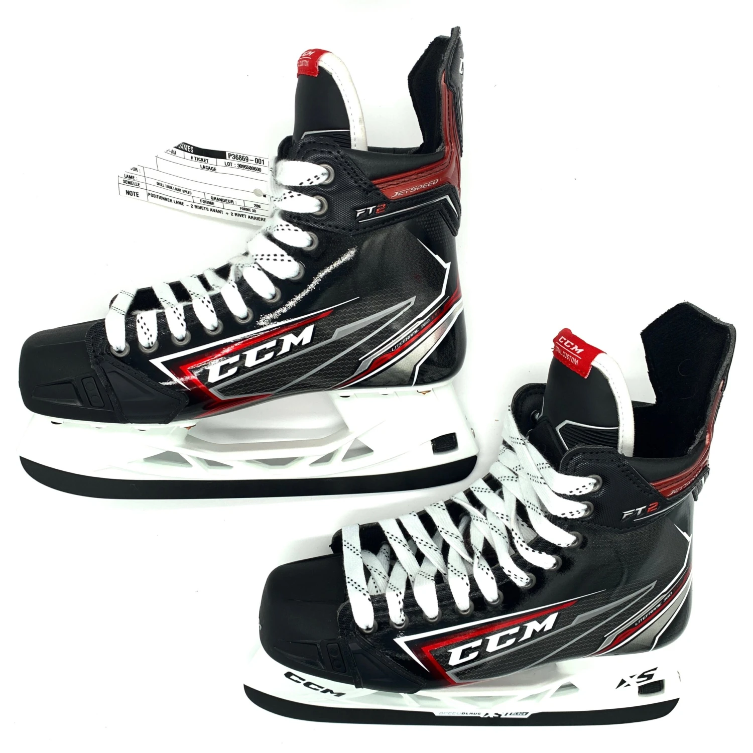 CCM Jetspeed FT2 - Pro Stock Hockey Skates - Size L9.25D - James Van Riemsdyk 8 CCM Jetspeed FT2 - Pro Stock Hockey Skates - Size L9.25D - James Van Riemsdyk - Image 6