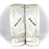 Bauer Vapor 1X OD1N - Used Pro Stock Goalie Pads (White) 1 Bauer Vapor 1X OD1N - Used Pro Stock Goalie Pads (White) -Hockey Stick Man Photo2023 08 15 43447PM