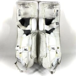 Bauer Vapor 1X OD1N - Used Pro Stock Goalie Pads (White) -Hockey Stick Man Photo2023 08 15 43844PM