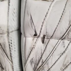 CCM Extreme Flex IV - Used Pro Stock Goalie Pads - (White/Yellow/Black) -Hockey Stick Man Picture16 3fce35fb 603d 46b6 b645 c3d5af748abc