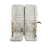 CCM Extreme Flex IV - Used Pro Stock Goalie Pads - (White/Yellow/Black)