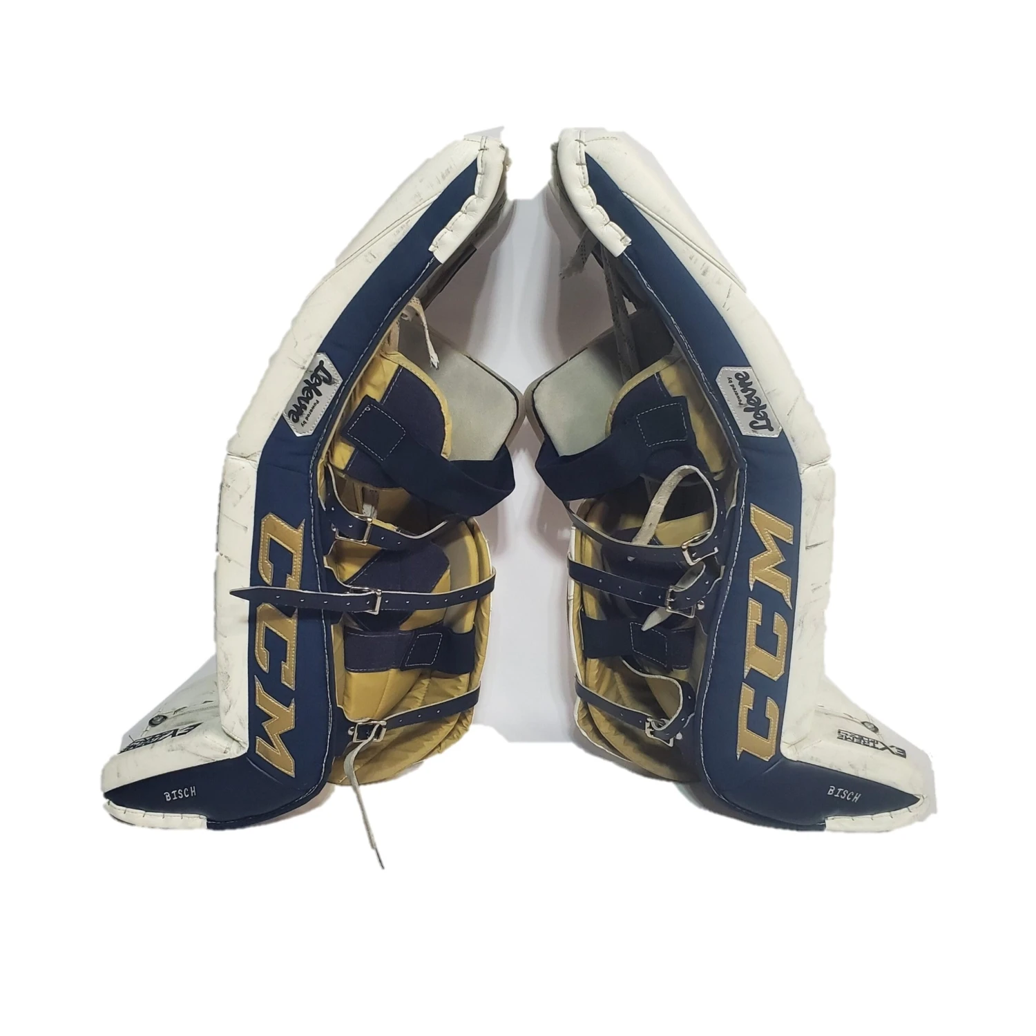 CCM Extreme Flex IV - Used Pro Stock Senior Goalie Pads 5 CCM Extreme Flex IV - Used Pro Stock Senior Goalie Pads - Image 3