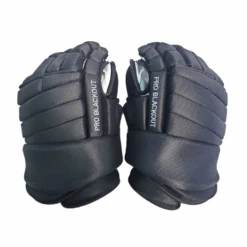 Pro Blackout™ Gloves -Hockey Stick Man Slide1