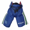 CCM HP45 - NHL Pro Stock Hockey Pants - Vancouver Canucks - (Green/White/Blue) -Hockey Stick Man hp45front