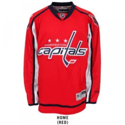 Reebok NHL Licence Jerseys - Various Teams - Infant (12-24M) 10 Reebok NHL Licence Jerseys - Various Teams - Infant (12-24M) -Hockey Stick Man rbk hockey jersey edge premier wsh inset2